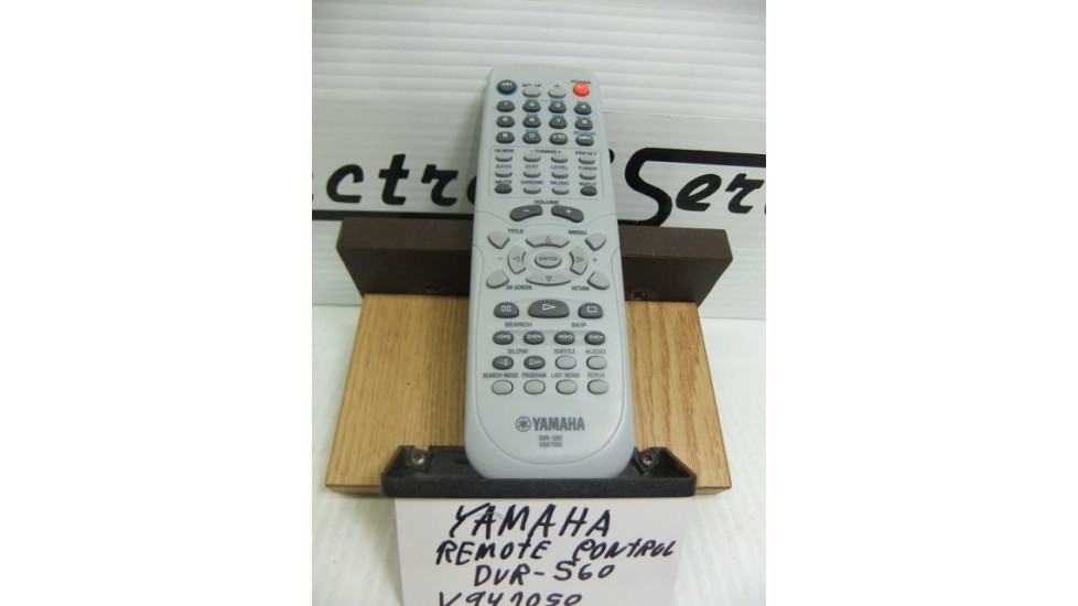 Yamaha V947050 remote control DVR-S60